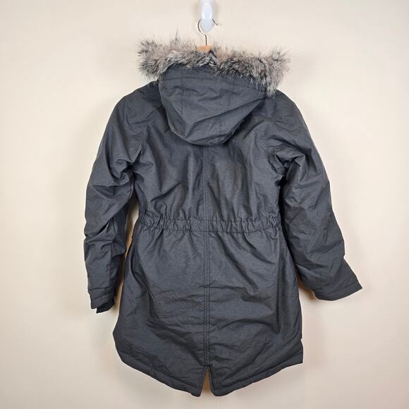 Columbia Youth Size L/14-16 Nordic Strider II Jacket Black Omni-Heat Waterproof - Picture 5 of 6